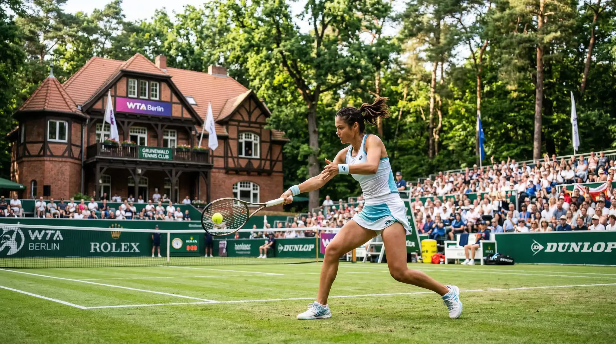 Tennis berlin wta ladies open rasen 2026 Bild