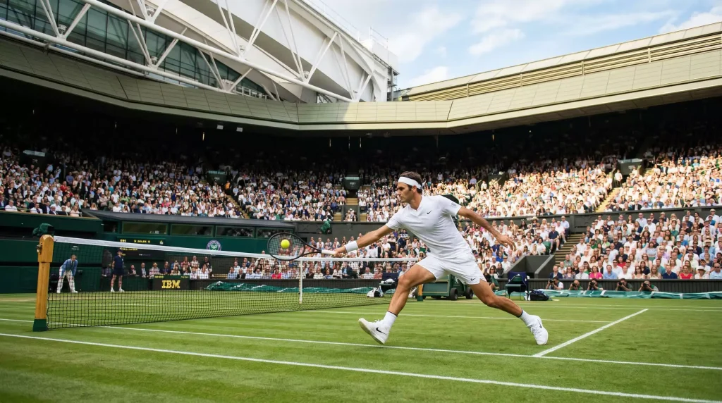 Tennis halle terra wortmann open rasen 2026 Bild
