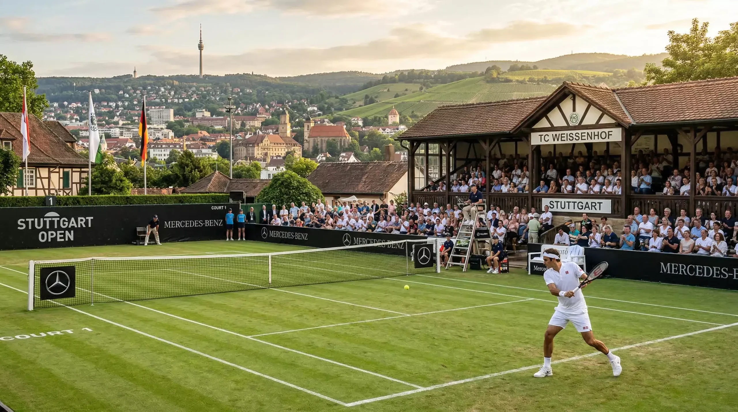 Tennis stuttgart boss open weissenhof 2026 Bild
