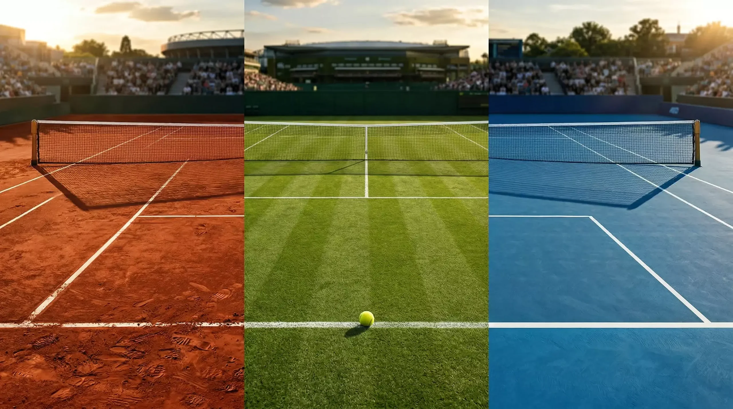 Tennisbelag sand rasen hartplatz vergleich Bild