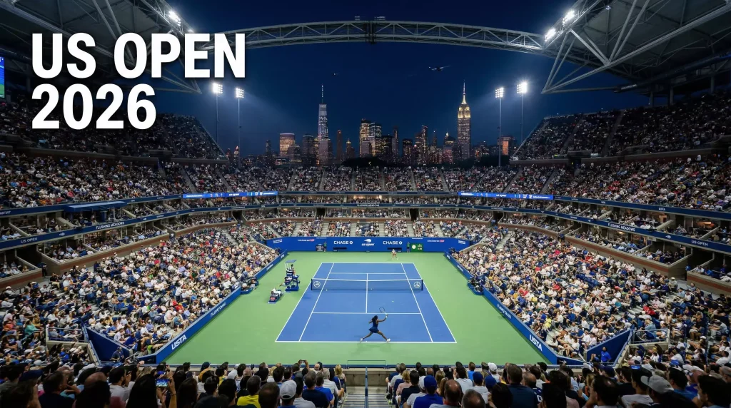Us open 2026 arthur ashe stadium new york Bild
