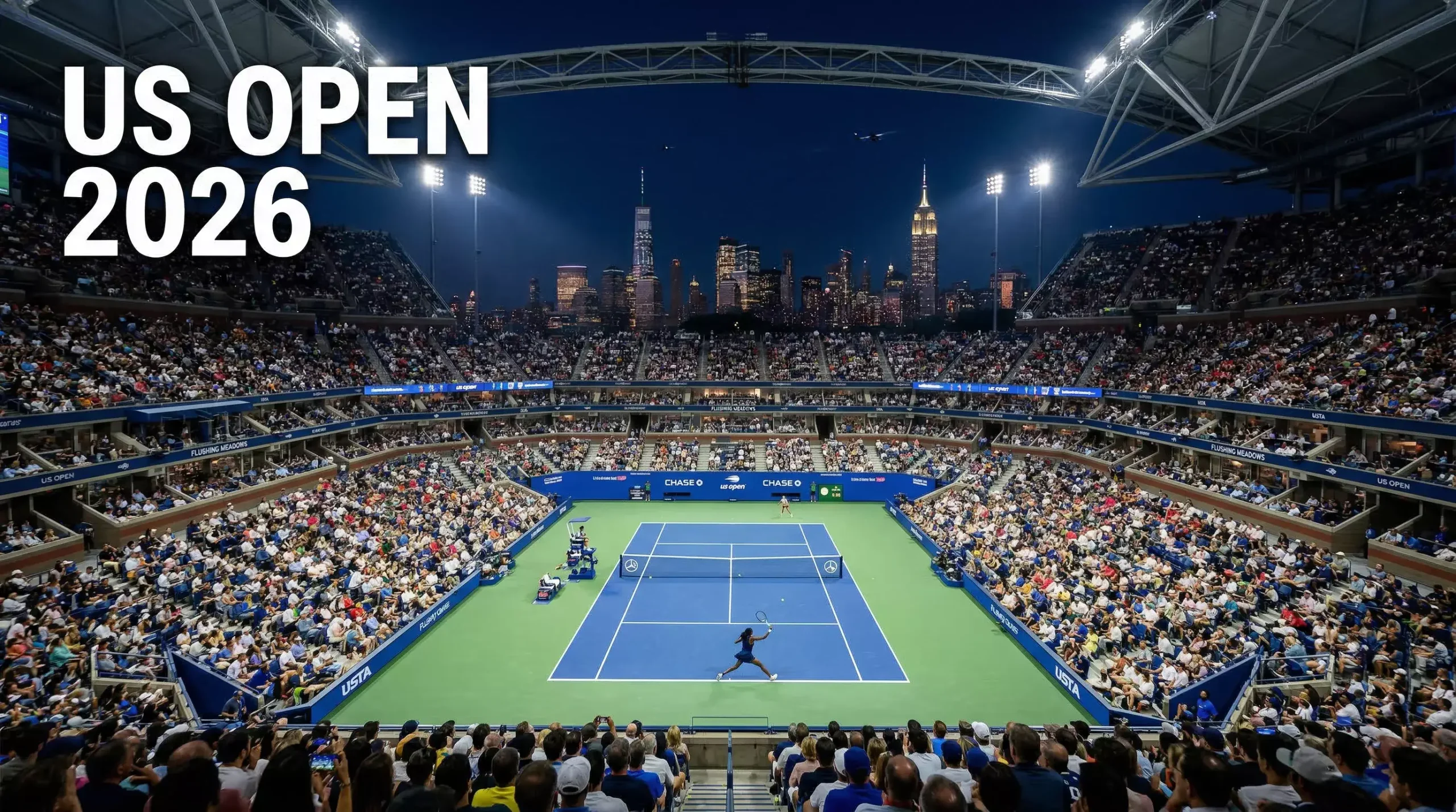 Us open 2026 arthur ashe stadium new york Bild